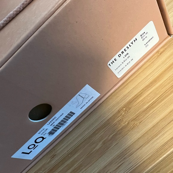 LoQ Lazaro Ankle Boots in Mink Leather, Size 38 - Picture 10 of 14